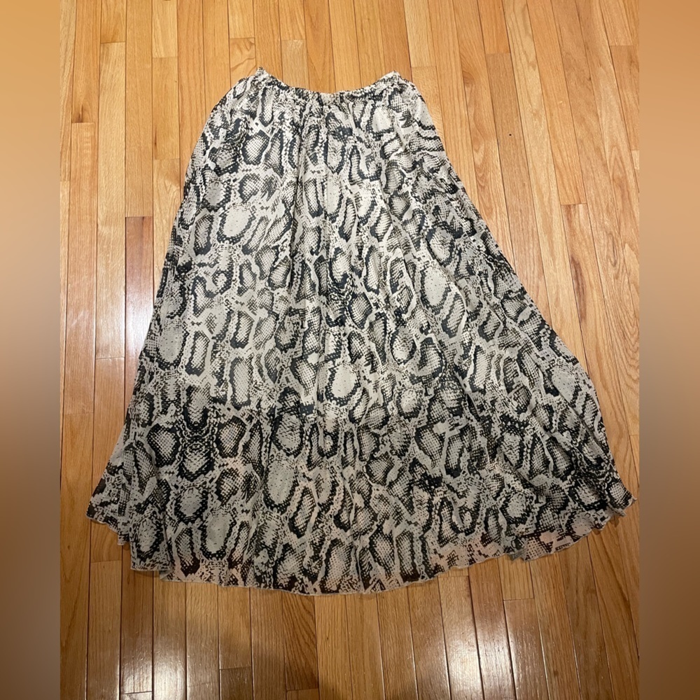 Chicwish Snakeskin Skirt Size M/L